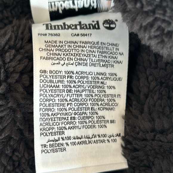 Timberland Dark Grey Beanie - Picture 3 of 3